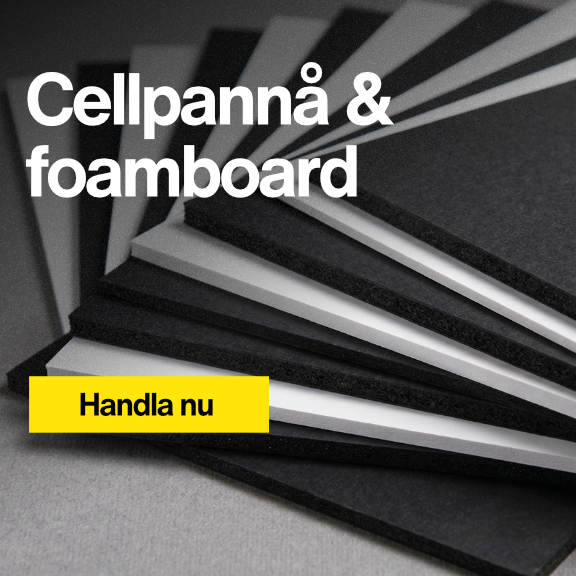 Cellpannå & Foamboard