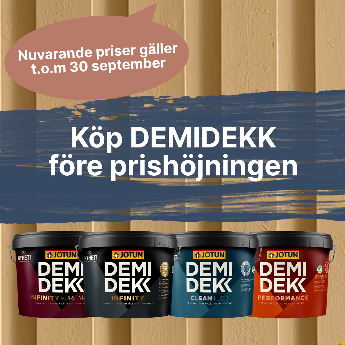 Köp DEMIDEKK innan prishöjningen 1/10