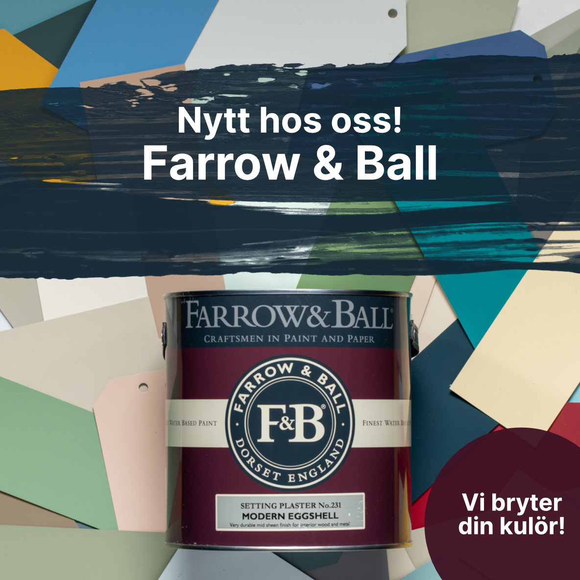 Nytt hos oss - Farrow & Ball