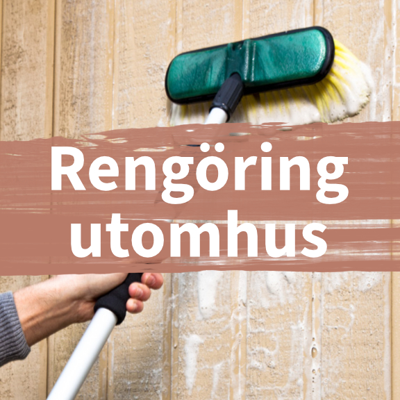 Rengöring utomhus